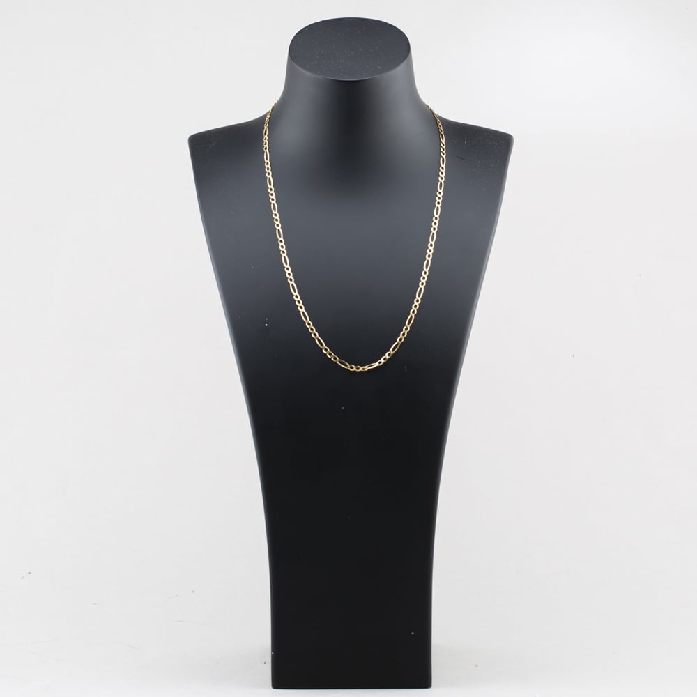 Pre-Owned 9ct Yellow Gold 22 Inch Figaro Chain 41162420