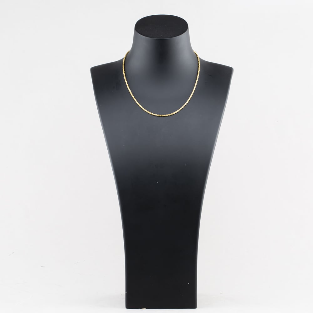 Pre-Owned 9ct Yellow Gold 16 Inch Rope Chain 41162460