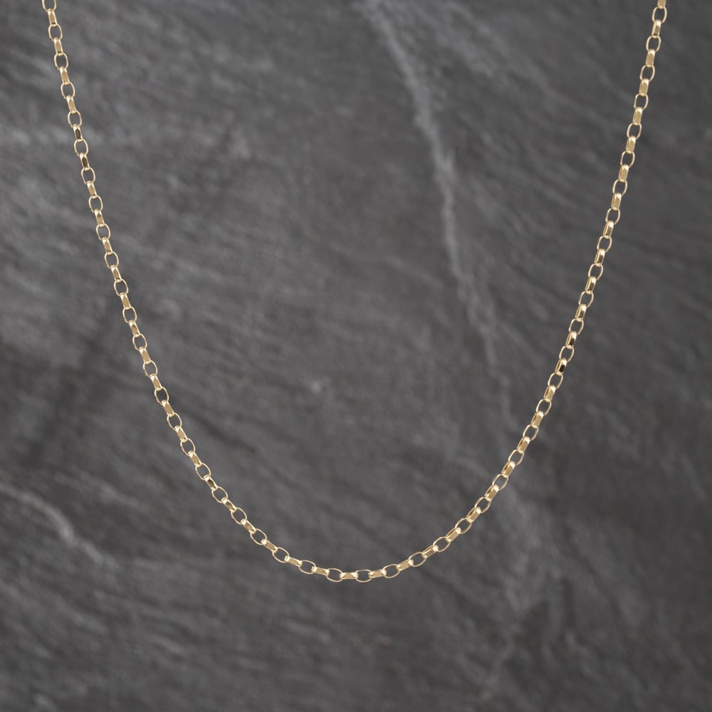 Pre-Owned 9ct Yellow Gold 24 Inch Belcher Chain 41162463
