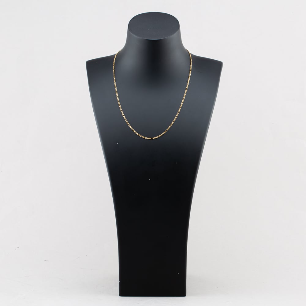 Pre-Owned 9ct Yellow Gold 19 Inch Figaro Chain 41162470