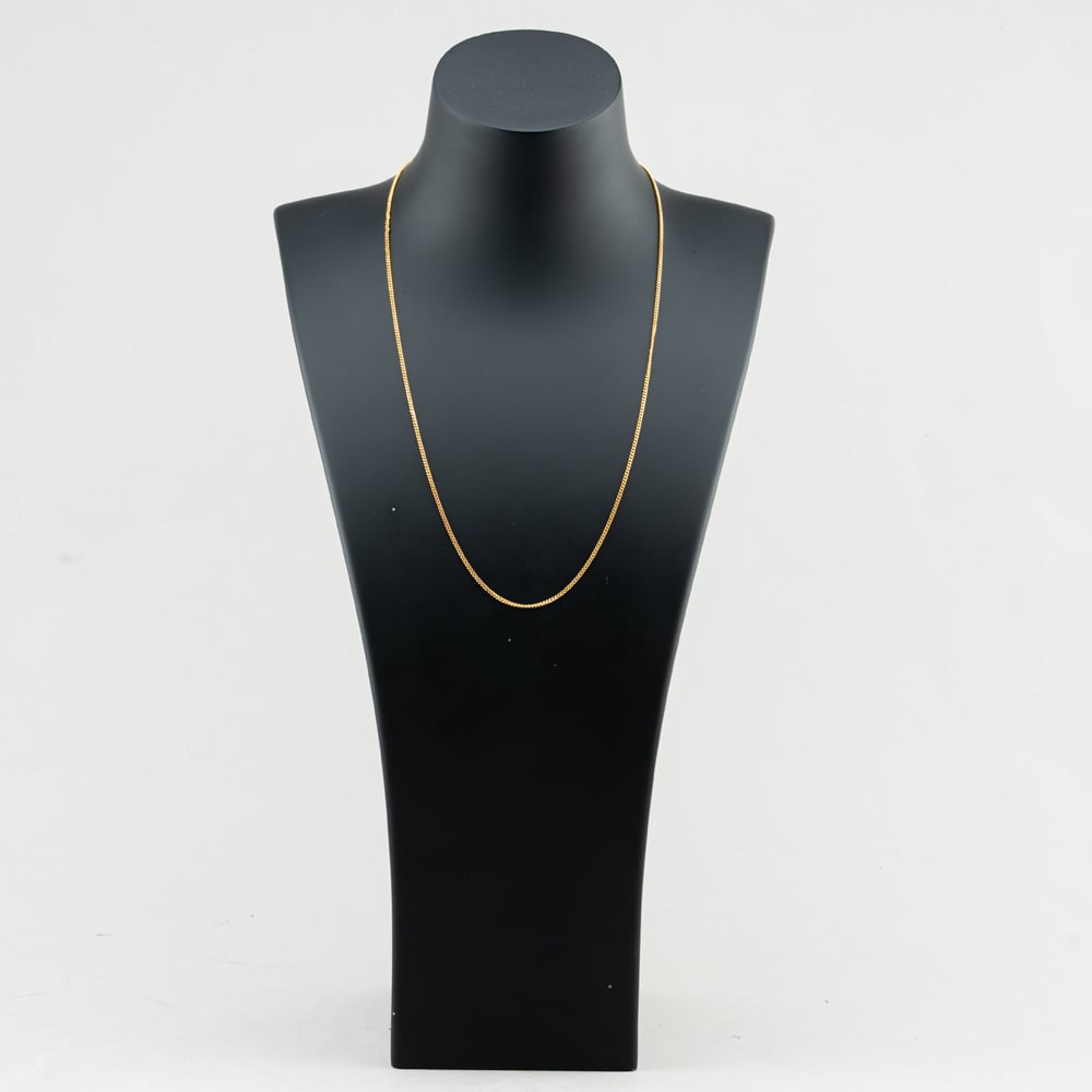Pre-Owned 9ct Yellow Gold 22 Inch Curb Chain 41162471