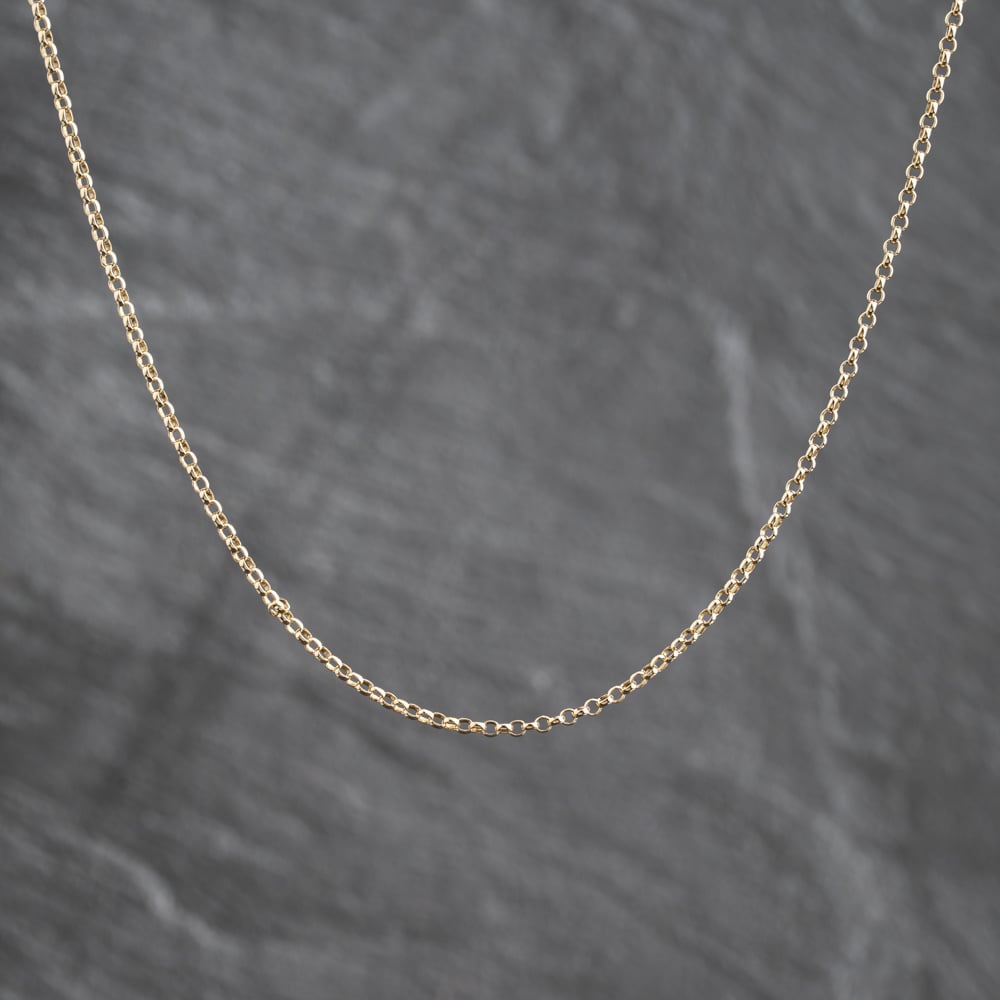 Pre-Owned 9ct Yellow Gold 20 Inch Belcher Chain 41162479