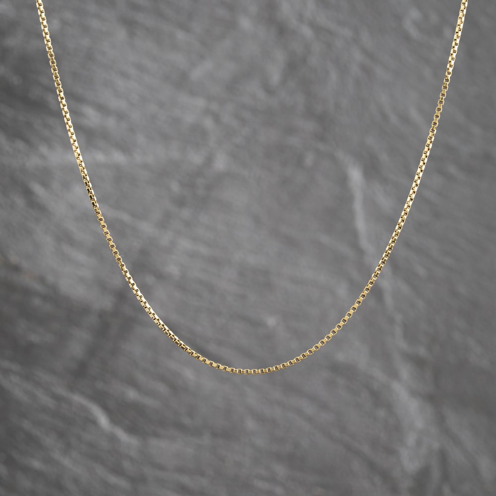 Pre-Owned 18ct Yellow Gold 20 Inch Box Chain 41162489