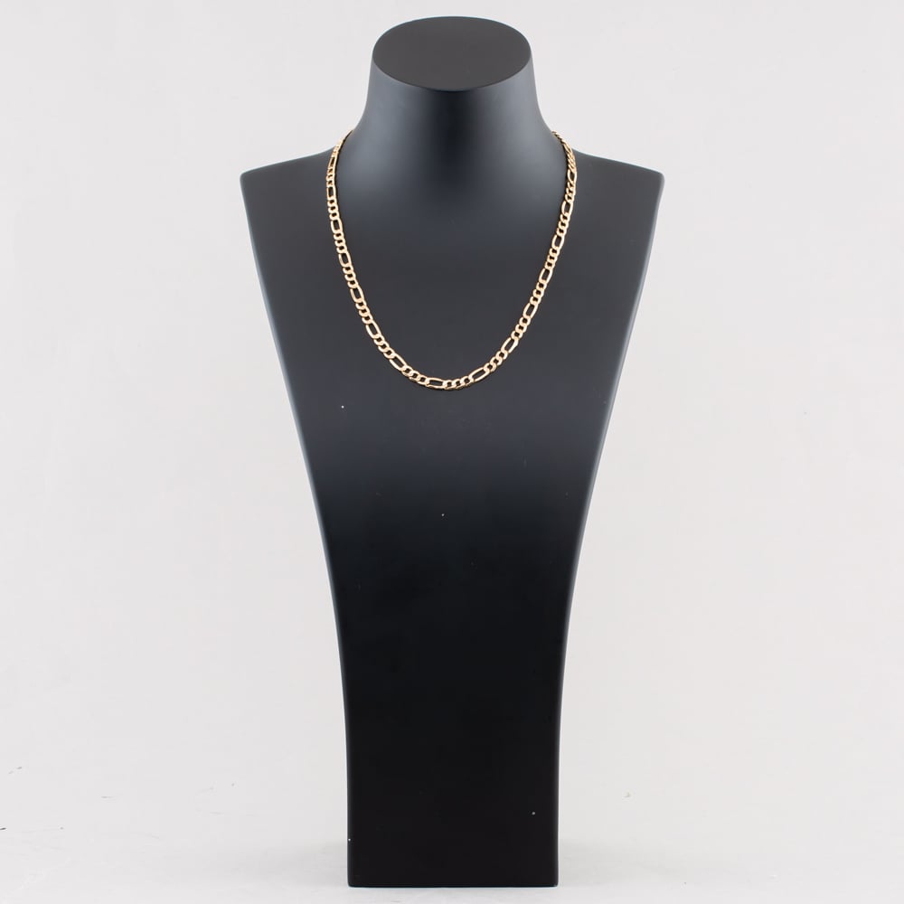 Pre-Owned 9ct Yellow Gold 18 Inch Figaro Chain 41162506
