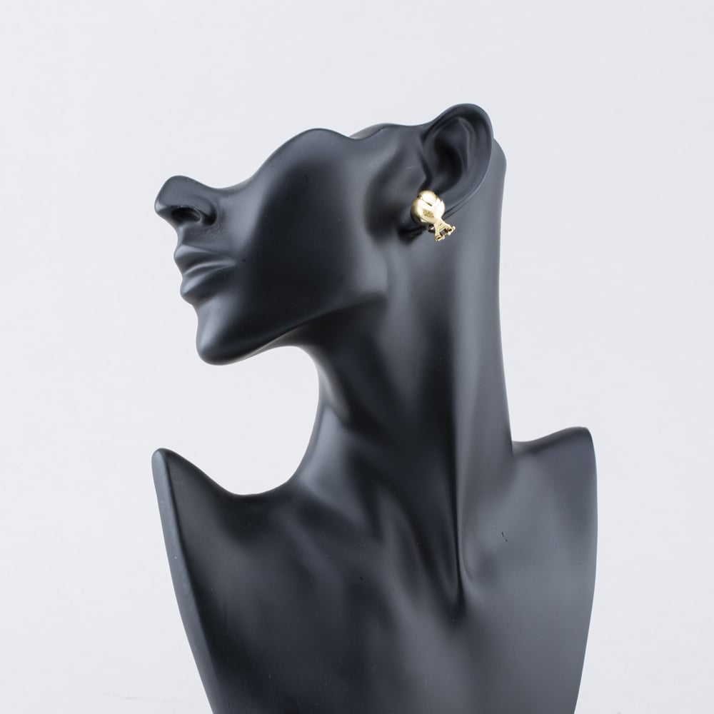 Pre-Owned 18ct Yellow Gold 15mm Knot Stud Earrings 41172936