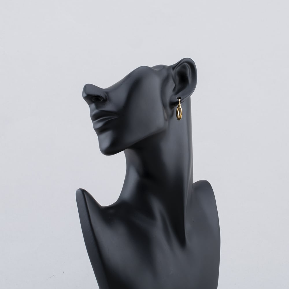 Pre-Owned Yellow Gold 20mm Twist Hoop Earrings 41174069