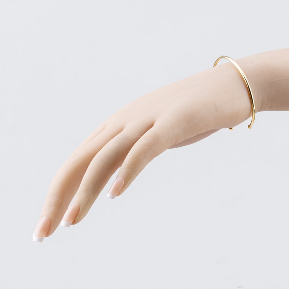 Pre-Owned 9ct Yellow Gold Childrens Small Torque Bangle 41211427