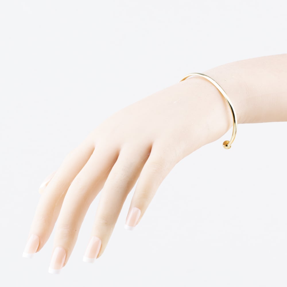 Pre-Owned 9ct Yellow Gold Torque Bangle 41211435