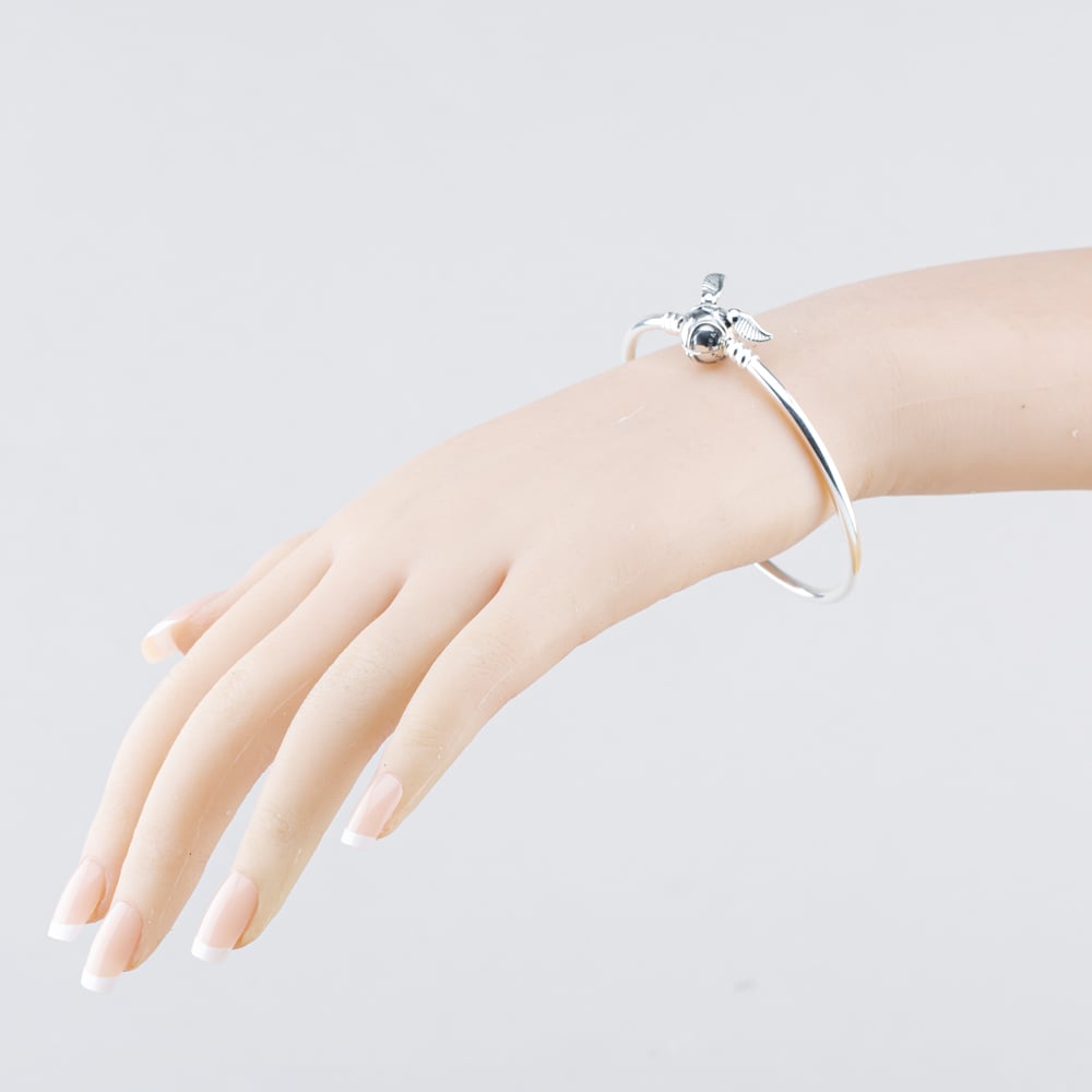 Pre-Owned Pandora Harry Potter Silver Charm Bangle 41221442
