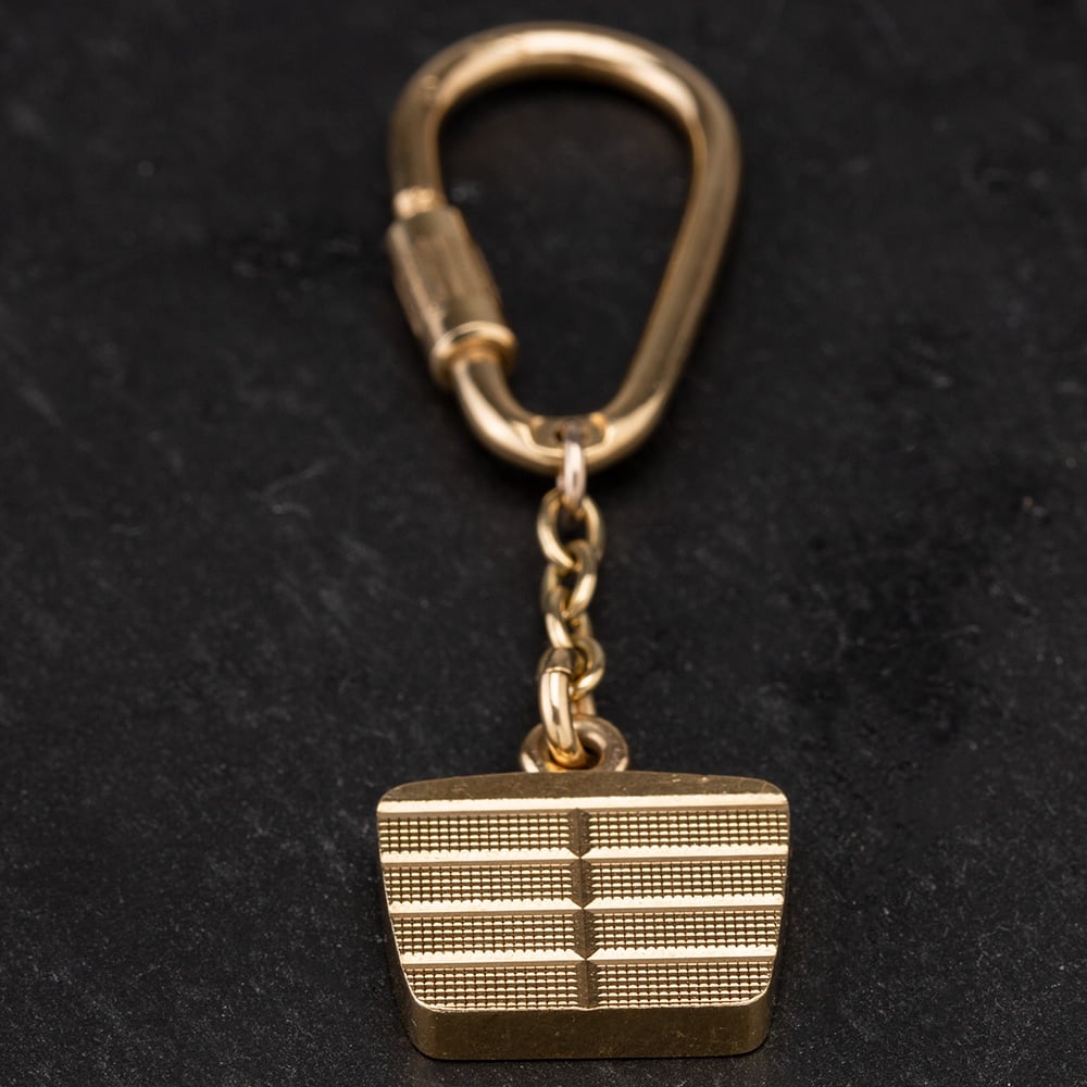 Product photograph of Pre-owned 9ct Yellow Gold Key Ring 4127876 from The Jewel Hut
