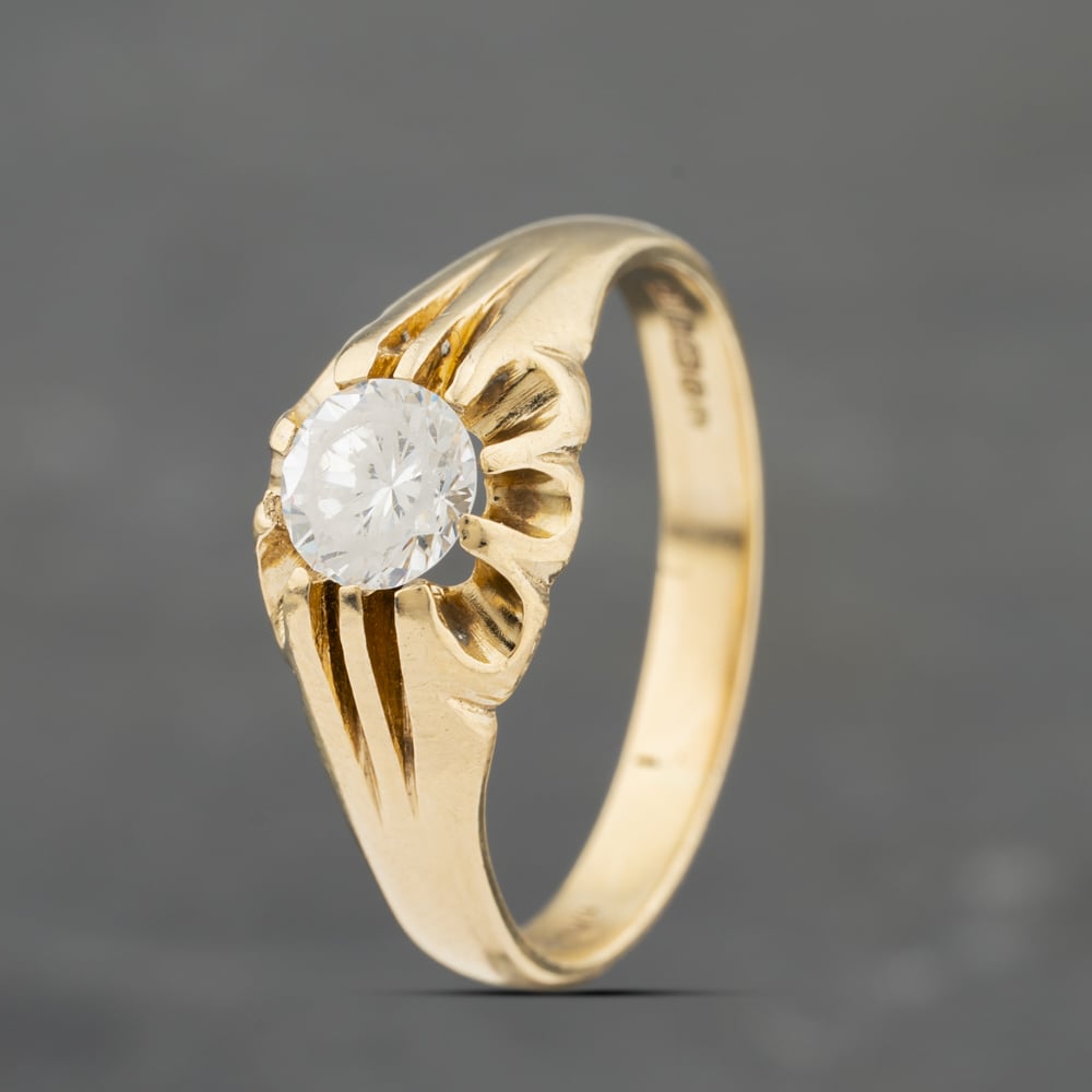 Click to view product details and reviews for Pre Owned 9ct Yellow Gold Cubic Zirconia Single Stone Signet Ring 41342077. Click to view product details and reviews for Pre Owned 9ct Yellow Gold Cubic Zirconia Single Stone Signet Ring 41342077.