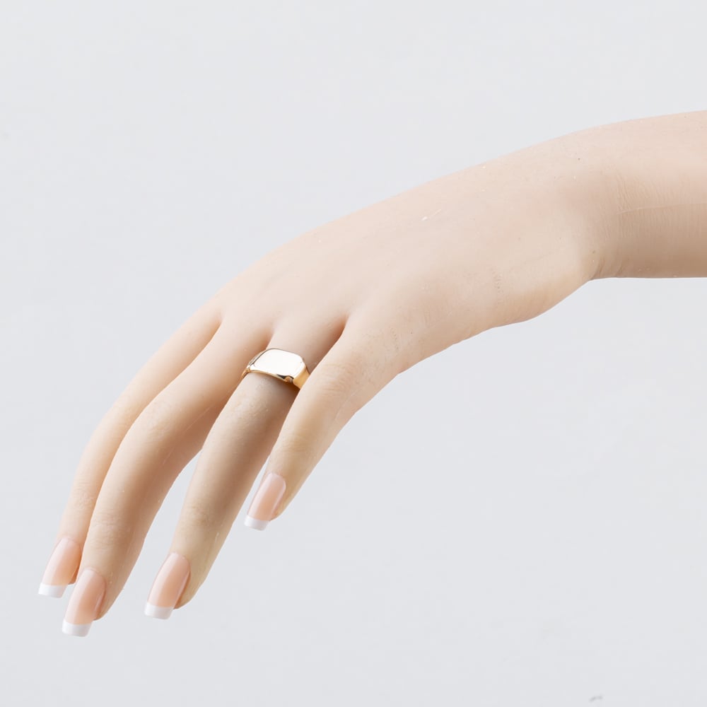 Pre-Owned Vintage Yellow Gold Signet Ring 41342185
