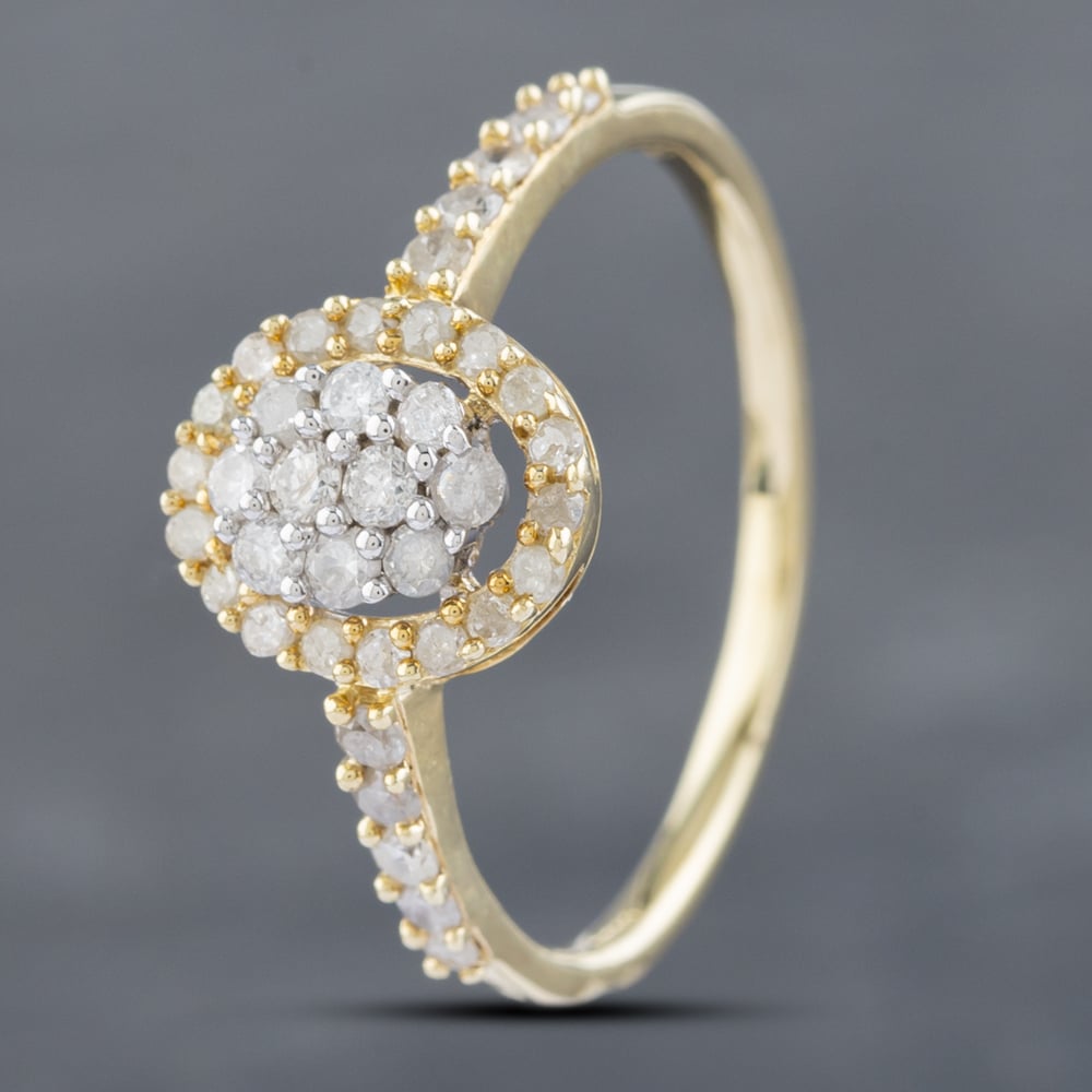 Click to view product details and reviews for Pre Owned 9ct Yellow Gold Brilliant Cut Diamond Oval Cluster Ring 41382485. Click to view product details and reviews for Pre Owned 9ct Yellow Gold Brilliant Cut Diamond Oval Cluster Ring 41382485.