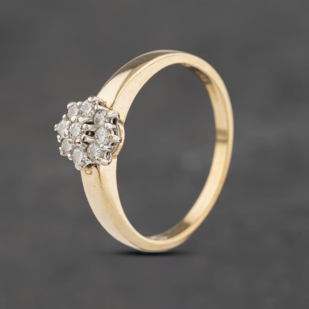 Click to view product details and reviews for Pre Owned 14ct Yellow Gold Brilliant Cut Diamond Cluster Ring 41382588. Click to view product details and reviews for Pre Owned 14ct Yellow Gold Brilliant Cut Diamond Cluster Ring 41382588.
