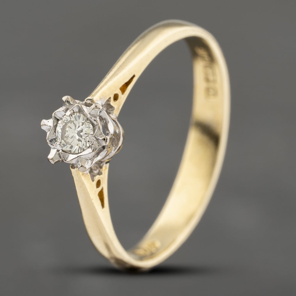 Click to view product details and reviews for Pre Owned 18ct Yellow Gold 010ct Brilliant Cut Diamond Solitaire Ring 41383125. Click to view product details and reviews for Pre Owned 18ct Yellow Gold 010ct Brilliant Cut Diamond Solitaire Ring 41383125.