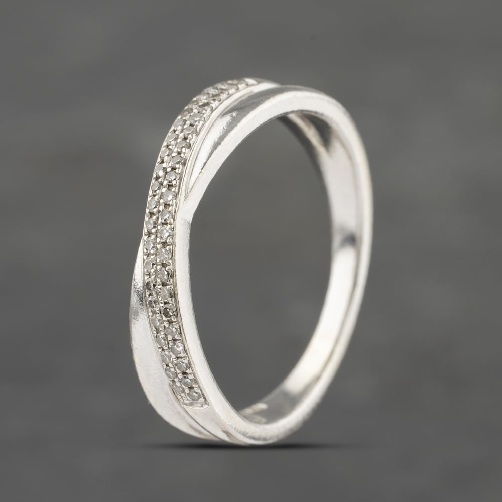 Click to view product details and reviews for Pre Owned 9ct White Gold 015ct Diamond Crossover Ring 41383187. Click to view product details and reviews for Pre Owned 9ct White Gold 015ct Diamond Crossover Ring 41383187.