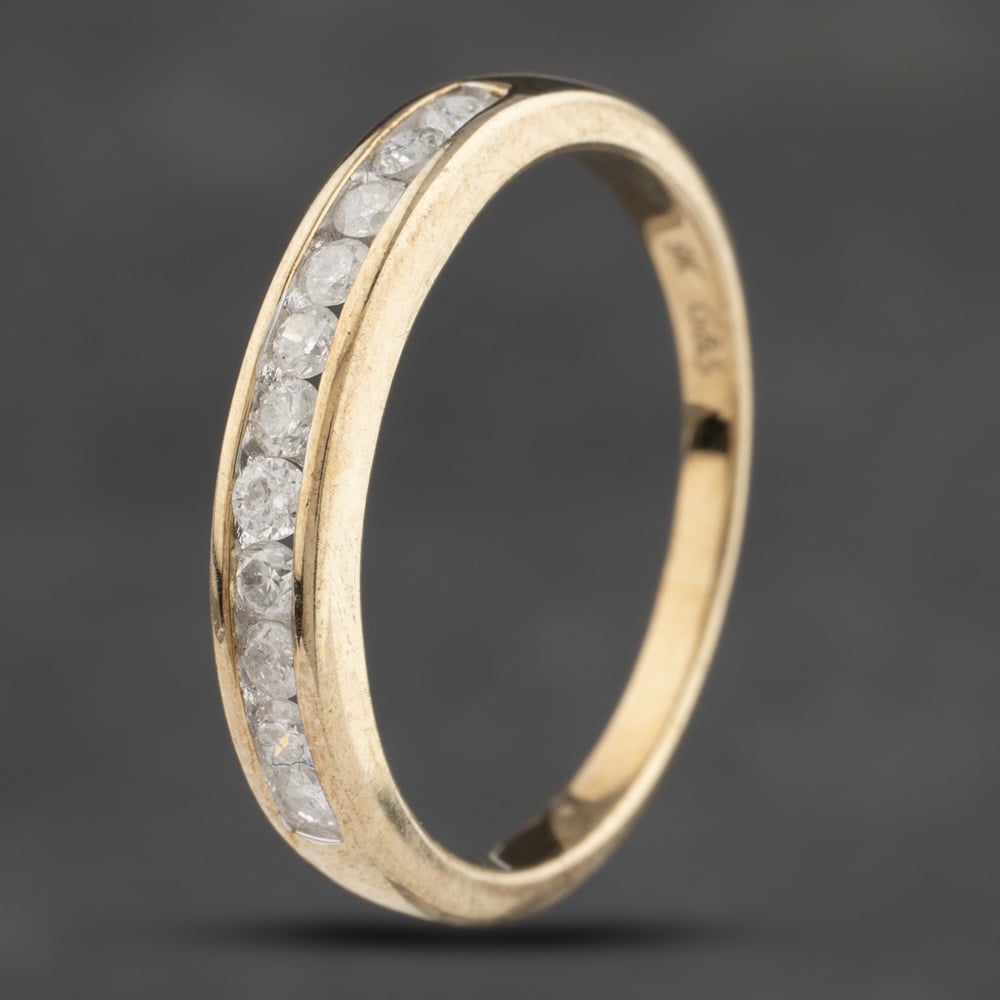 Click to view product details and reviews for Pre Owned 9ct Yellow Gold 025ct Diamond Half Eternity Ring 41383236. Click to view product details and reviews for Pre Owned 9ct Yellow Gold 025ct Diamond Half Eternity Ring 41383236.