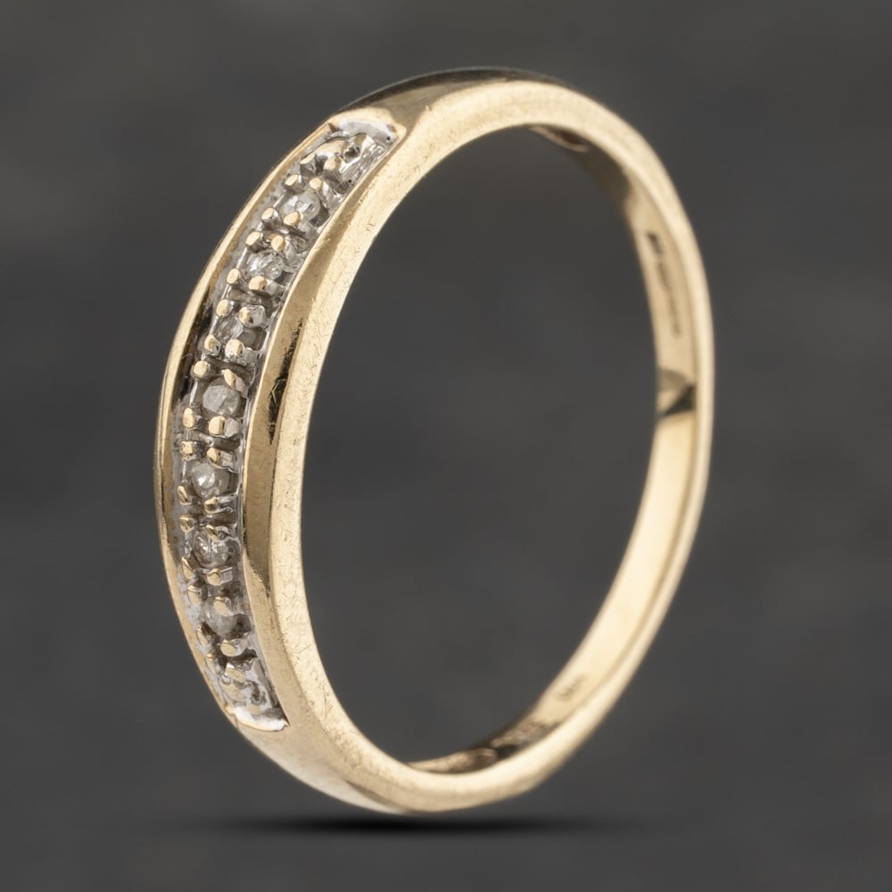 Click to view product details and reviews for Pre Owned 9ct Yellow Gold 010ct Diamond Half Eternity Ring 41383243. Click to view product details and reviews for Pre Owned 9ct Yellow Gold 010ct Diamond Half Eternity Ring 41383243.