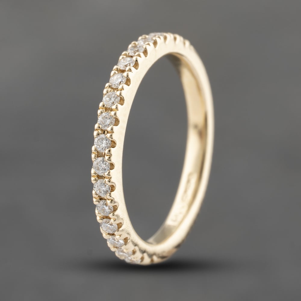 Click to view product details and reviews for Pre Owned 14ct Yellow Gold 020ct Brilliant Cut Diamond Half Eternity Ring 41383569. Click to view product details and reviews for Pre Owned 14ct Yellow Gold 020ct Brilliant Cut Diamond Half Eternity Ring 41383569.