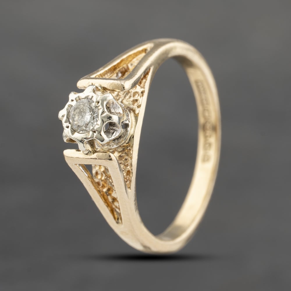Click to view product details and reviews for Pre Owned 9ct Yellow Gold 015ct Brilliant Cut Diamond Solitaire Ring 41383646. Click to view product details and reviews for Pre Owned 9ct Yellow Gold 015ct Brilliant Cut Diamond Solitaire Ring 41383646.