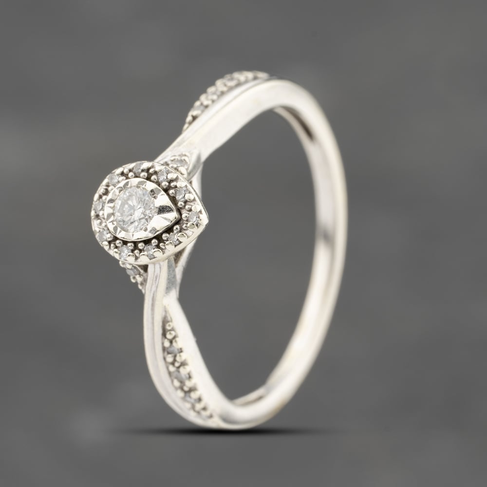 Click to view product details and reviews for Pre Owned 9ct White Gold 012ct Brilliant Cut Diamond Pear Shape Cluster Ring 41383690. Click to view product details and reviews for Pre Owned 9ct White Gold 012ct Brilliant Cut Diamond Pear Shape Cluster Ring 41383690.