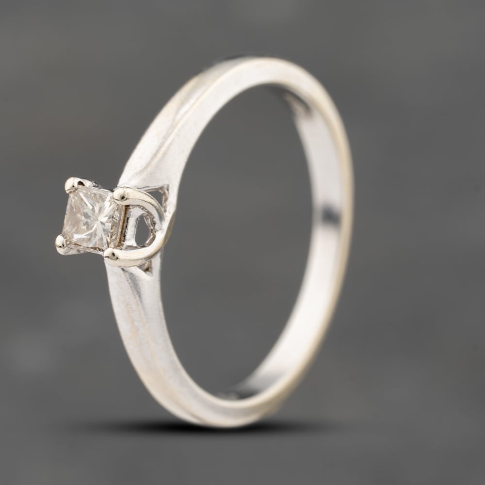 Click to view product details and reviews for Pre Owned 9ct White Gold 025ct Princess Cut Diamond Solitaire Ring 41383768. Click to view product details and reviews for Pre Owned 9ct White Gold 025ct Princess Cut Diamond Solitaire Ring 41383768.