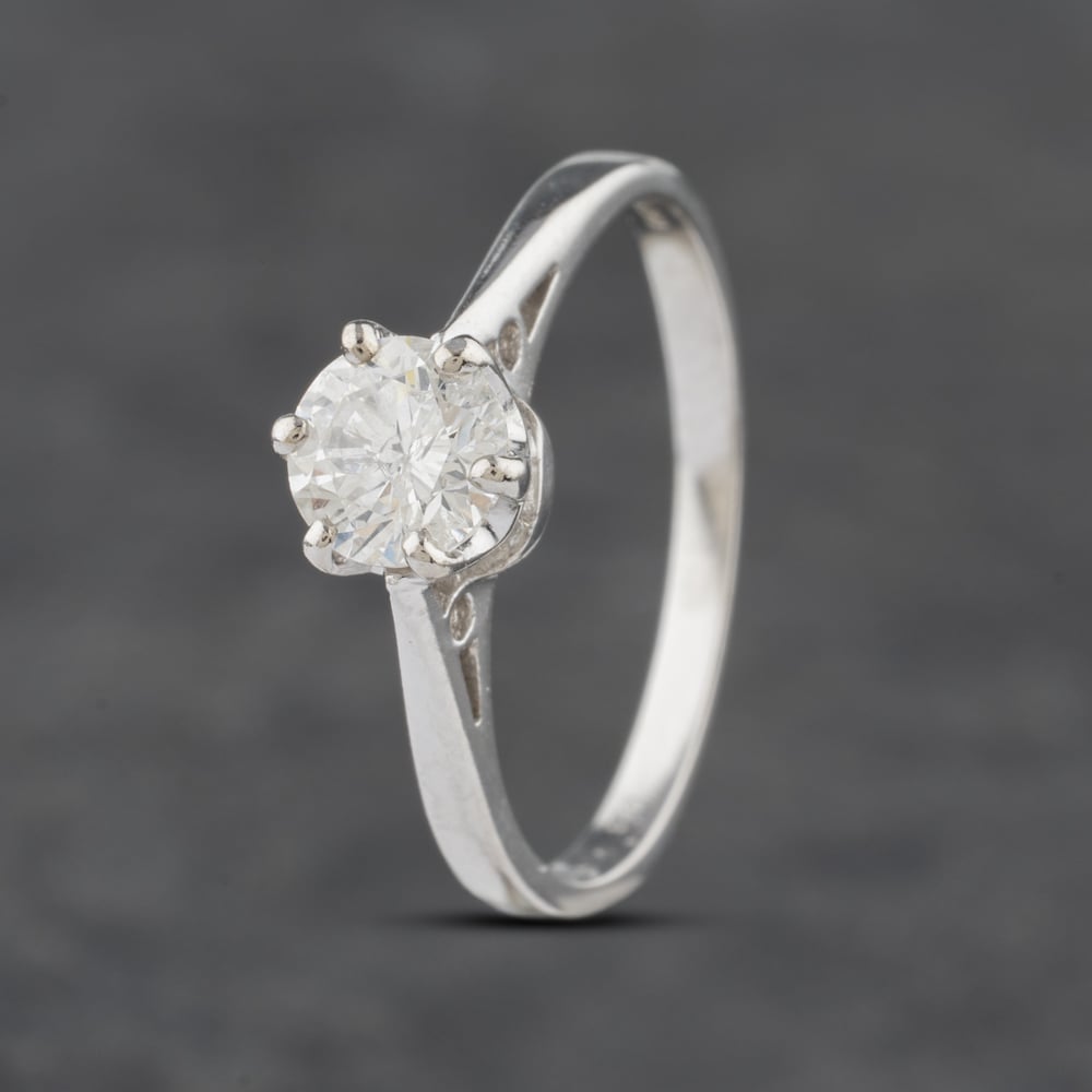 Click to view product details and reviews for Pre Owned 18ct White Gold 050ct Brilliant Cut Diamond Solitaire Ring 41481658. Click to view product details and reviews for Pre Owned 18ct White Gold 050ct Brilliant Cut Diamond Solitaire Ring 41481658.
