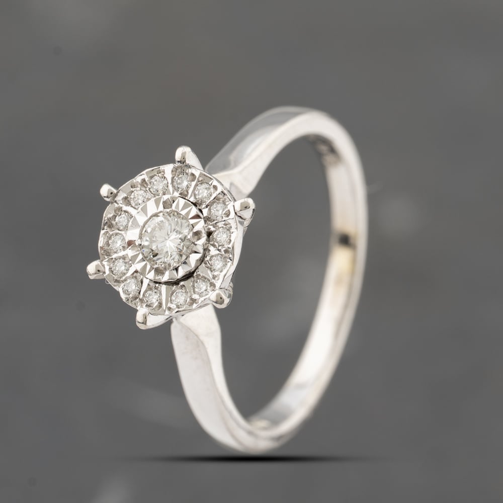 Click to view product details and reviews for Pre Owned 18ct White Gold Brilliant Cut Diamond Cluster Ring 41481741. Click to view product details and reviews for Pre Owned 18ct White Gold Brilliant Cut Diamond Cluster Ring 41481741.