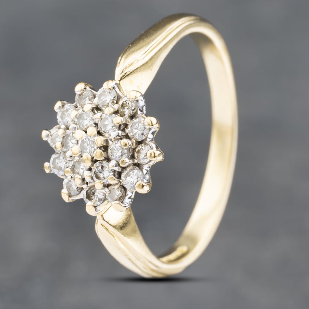 Click to view product details and reviews for Pre Owned 18ct Yellow Gold Brilliant Cut Diamond Round Cluster Ring 41481786. Click to view product details and reviews for Pre Owned 18ct Yellow Gold Brilliant Cut Diamond Round Cluster Ring 41481786.