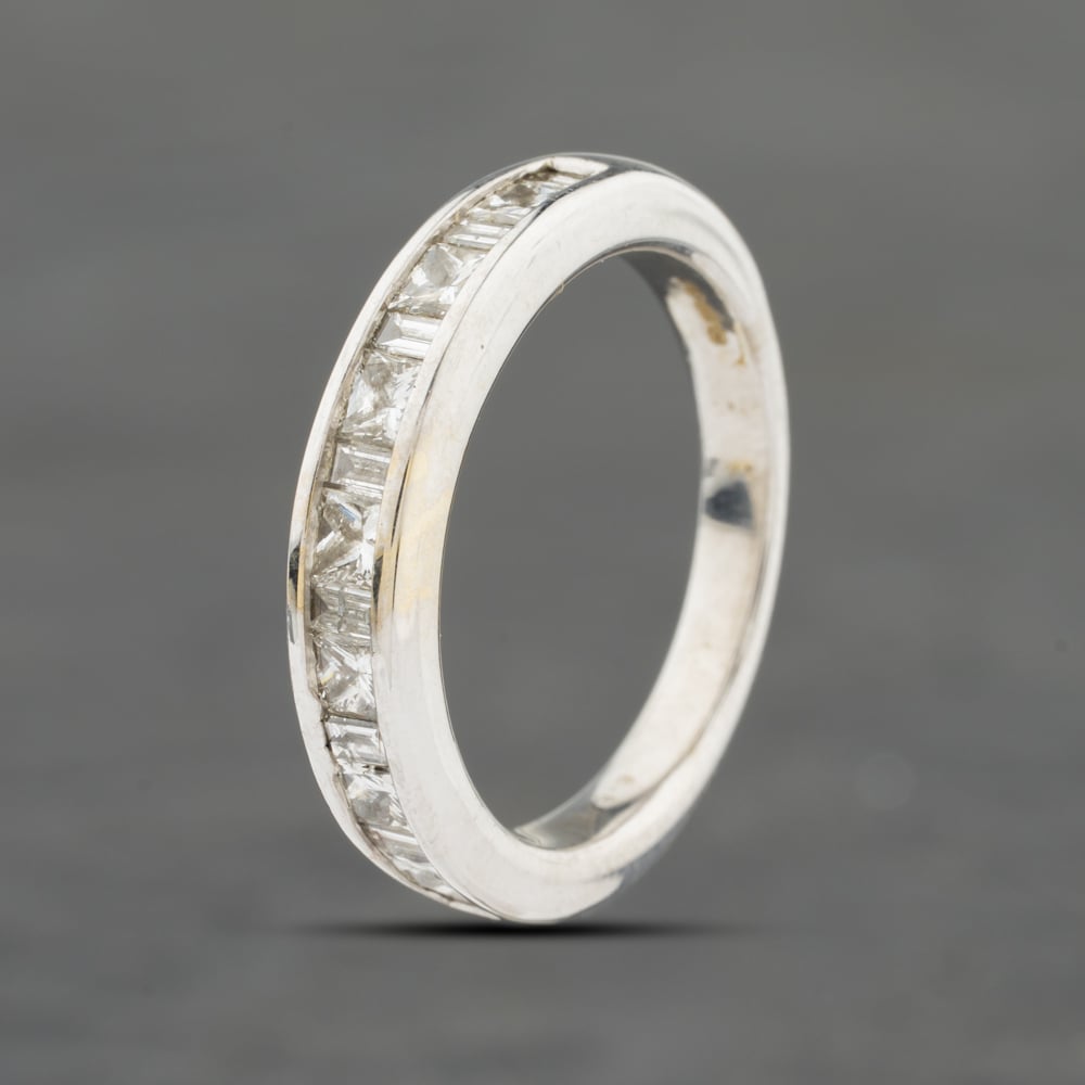 Click to view product details and reviews for Pre Owned 18ct White Gold 100ct Diamond Half Eternity Ring 41481862. Click to view product details and reviews for Pre Owned 18ct White Gold 100ct Diamond Half Eternity Ring 41481862.