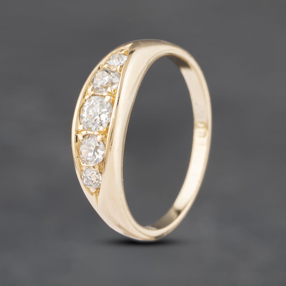 Click to view product details and reviews for Pre Owned Vintage 18ct Yellow Gold 050ct Diamond Five Stone Ring 41481955. Click to view product details and reviews for Pre Owned Vintage 18ct Yellow Gold 050ct Diamond Five Stone Ring 41481955.