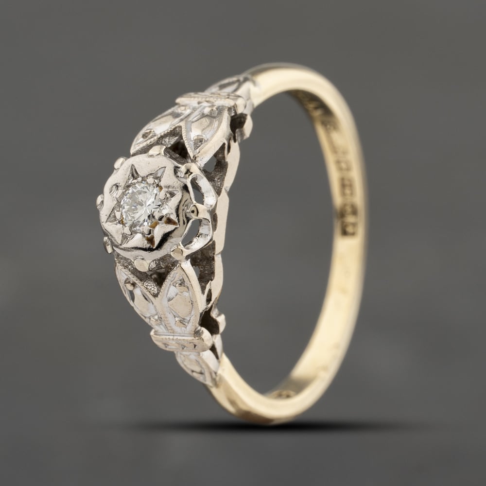 Click to view product details and reviews for Pre Owned Vintage 18ct Yellow Gold 007ct Brilliant Cut Diamond Solitaire Ring 41482090. Click to view product details and reviews for Pre Owned Vintage 18ct Yellow Gold 007ct Brilliant Cut Diamond Solitaire Ring 41482090.