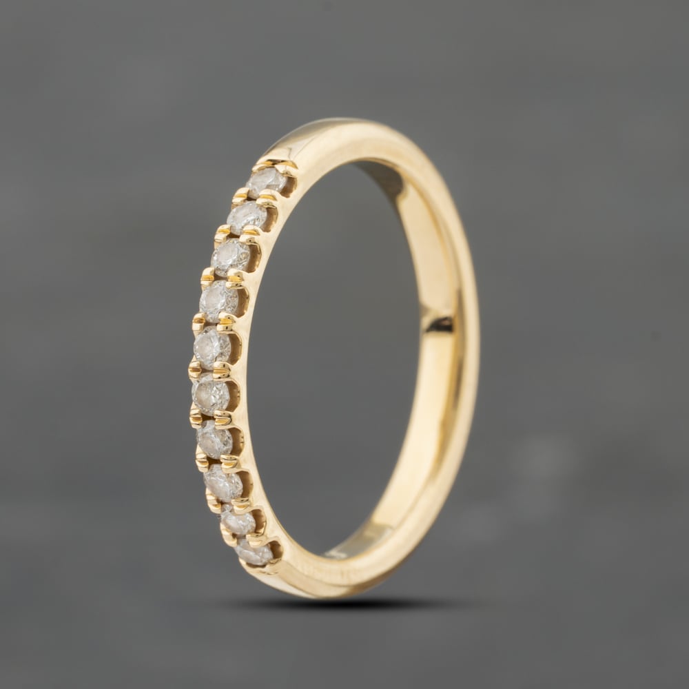 Click to view product details and reviews for Pre Owned 14ct Yellow Gold 025ct Diamond Half Eternity Ring 41482149. Click to view product details and reviews for Pre Owned 14ct Yellow Gold 025ct Diamond Half Eternity Ring 41482149.