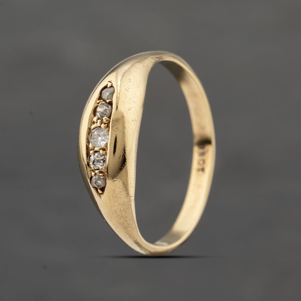 Click to view product details and reviews for Pre Owned Vintage Yellow Gold 009ct Diamond Gradulated Five Stone Ring 41482158. Click to view product details and reviews for Pre Owned Vintage Yellow Gold 009ct Diamond Gradulated Five Stone Ring 41482158.
