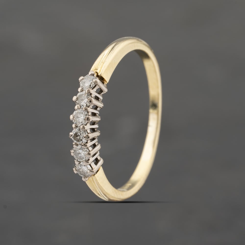 Click to view product details and reviews for Pre Owned 18ct Yellow Gold 020ct Brilliant Cut Diamond Six Stone Eternity Ring 41482161. Click to view product details and reviews for Pre Owned 18ct Yellow Gold 020ct Brilliant Cut Diamond Six Stone Eternity Ring 41482161.