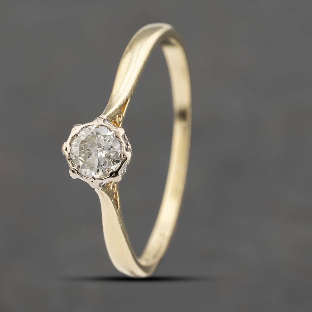 Click to view product details and reviews for Pre Owned 18ct Yellow Gold 033ct Diamond Solitaire Ring 41482187. Click to view product details and reviews for Pre Owned 18ct Yellow Gold 033ct Diamond Solitaire Ring 41482187.
