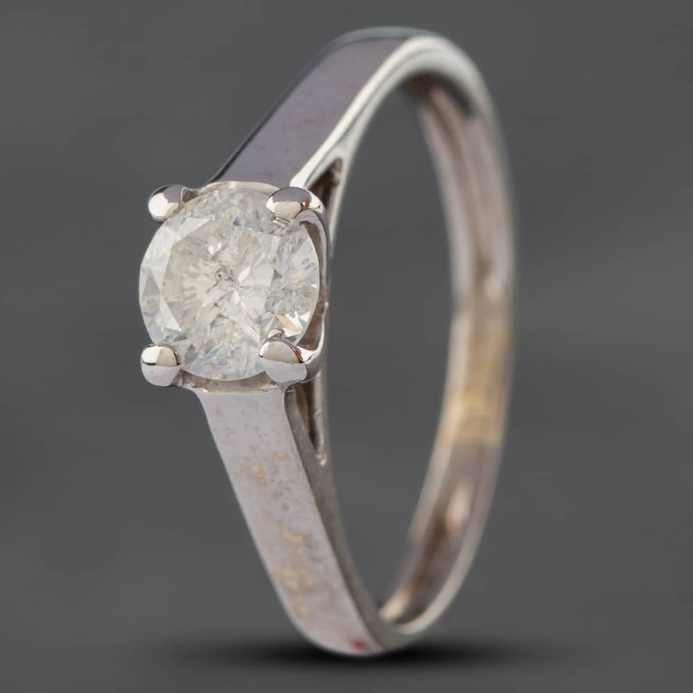 Click to view product details and reviews for Pre Owned 14ct White Gold 060ct Brilliant Cut Diamond Solitaire Ring 4148898. Click to view product details and reviews for Pre Owned 14ct White Gold 060ct Brilliant Cut Diamond Solitaire Ring 4148898.