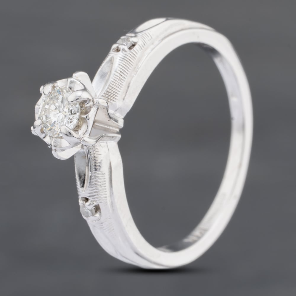 Click to view product details and reviews for Pre Owned 9ct White Gold 020ct Brilliant Cut Diamond Solitaire Ring 43121111. Click to view product details and reviews for Pre Owned 9ct White Gold 020ct Brilliant Cut Diamond Solitaire Ring 43121111.