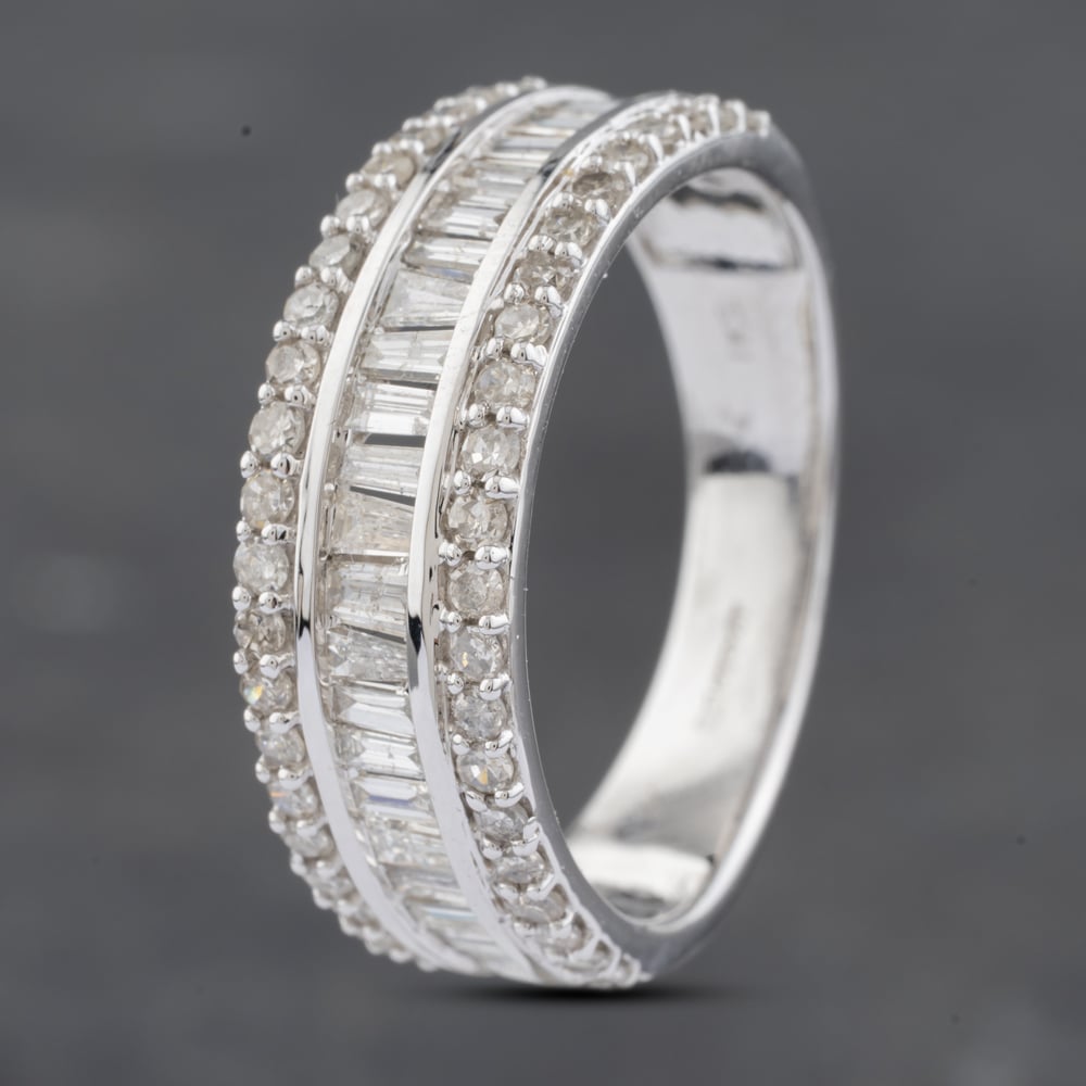Click to view product details and reviews for Pre Owned 14ct White Gold 100ct Diamond Band Ring 43121210. Click to view product details and reviews for Pre Owned 14ct White Gold 100ct Diamond Band Ring 43121210.