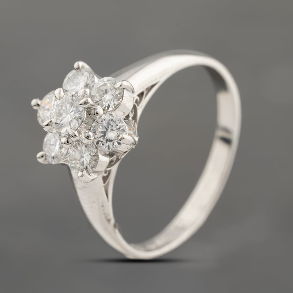 Click to view product details and reviews for Pre Owned Platinum 100ct Brilliant Cut Diamond Seven Stone Cluster Ring 43121288. Click to view product details and reviews for Pre Owned Platinum 100ct Brilliant Cut Diamond Seven Stone Cluster Ring 43121288.