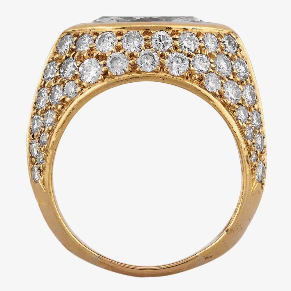 Pre-Owned 18ct Yellow Gold 2.00ct Marquise Diamond Ring 4312314