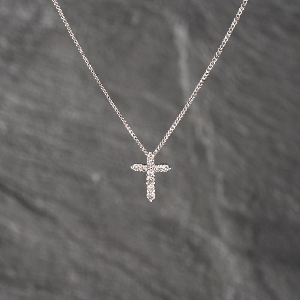 Click to view product details and reviews for Pre Owned Platinum 030ct Brilliant Cut Diamond Set Cross Pendant And 16 Inch Curb Chain 43141238. Click to view product details and reviews for Pre Owned Platinum 030ct Brilliant Cut Diamond Set Cross Pendant And 16 Inch Curb Chain 43141238.