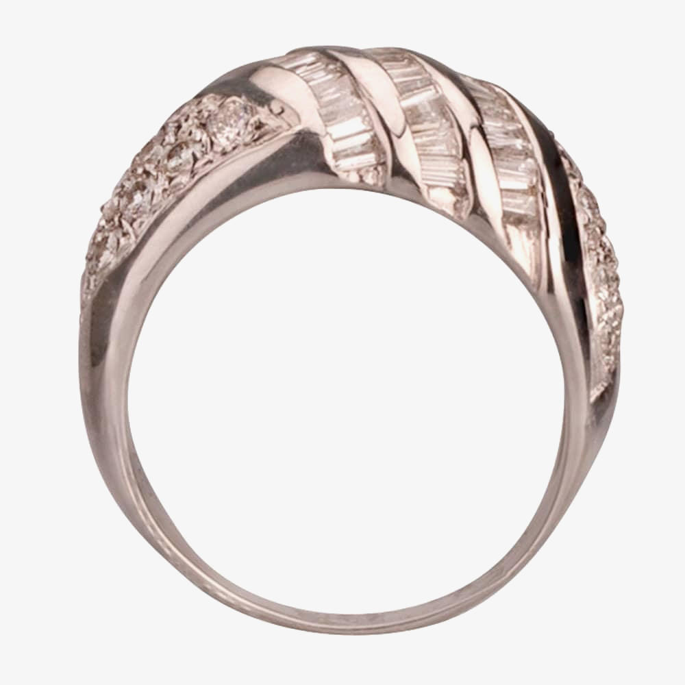 Pre-Owned Le Vian 18ct White Gold Multi Diamond Ring 4328251
