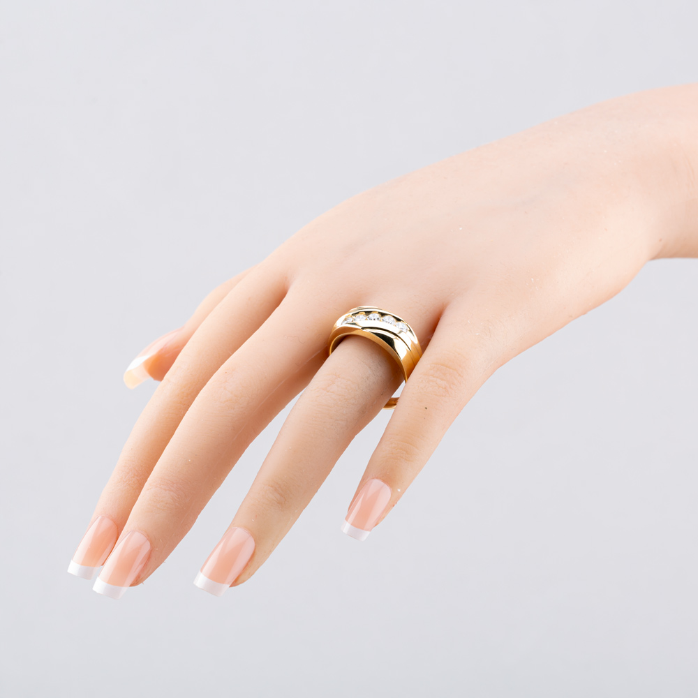 Pre-Owned 14ct Yellow Gold Diamond Ring 4328669