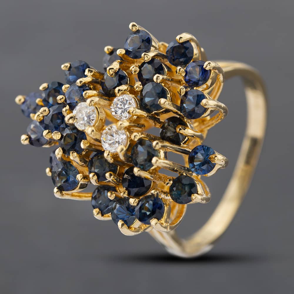 Click to view product details and reviews for Pre Owned 9ct Yellow Gold Sapphire And Brilliant Cut Diamond Fancy Heart Shape Cluster Ring 43361097. Click to view product details and reviews for Pre Owned 9ct Yellow Gold Sapphire And Brilliant Cut Diamond Fancy Heart Shape Cluster Ring 43361097.