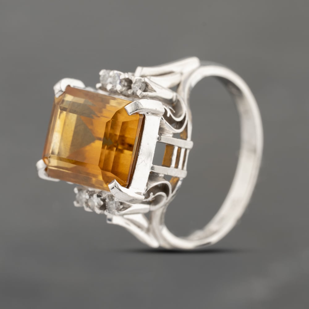 Click to view product details and reviews for Pre Owned Platinum Citrine And 010ct Diamond Rectangular Dress Ring 43431004. Click to view product details and reviews for Pre Owned Platinum Citrine And 010ct Diamond Rectangular Dress Ring 43431004.