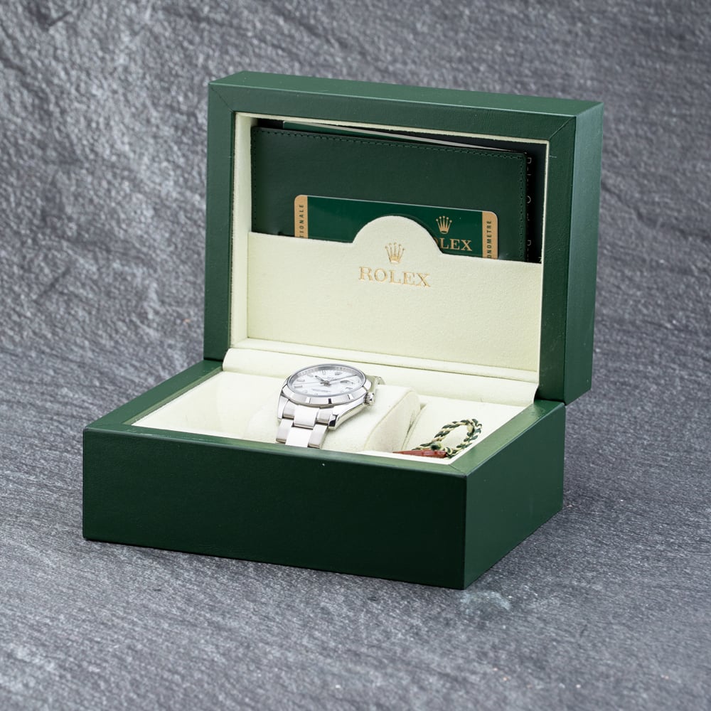 Pre-Owned Rolex Mens Oyster Perpetual Date 34 Watch 115210