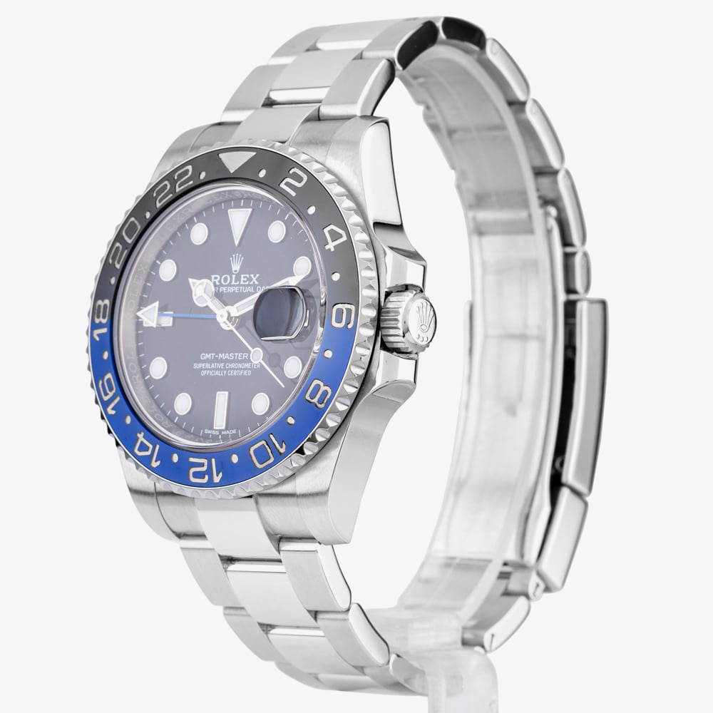 Pre-Owned Rolex Mens GMT Master II Watch 116710BLNR