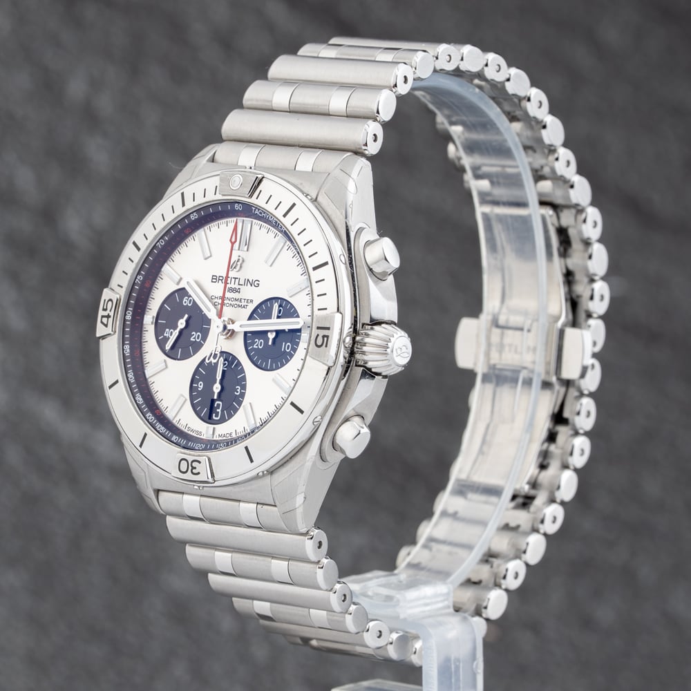 Pre-Owned Breitling Chronomat B01 Watch AB0134