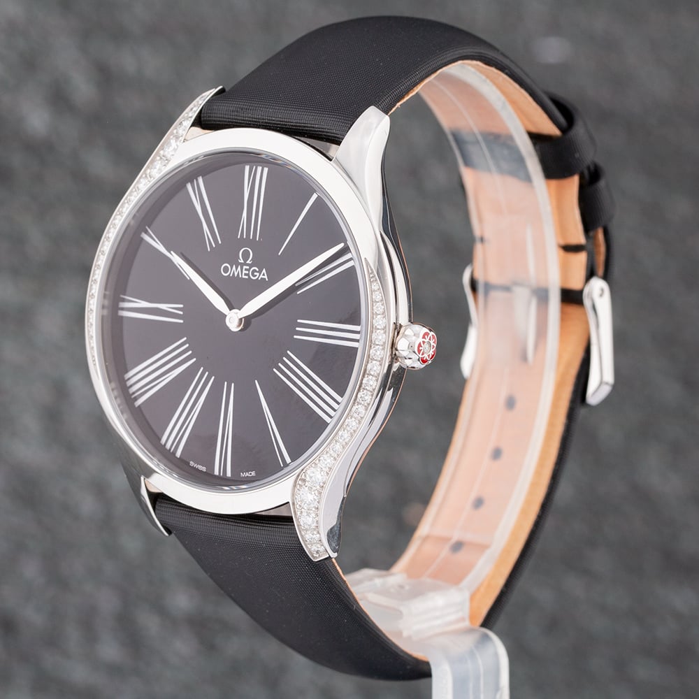 Pre-Owned OMEGA De Ville Tresor Diamond Bezel Watch 42817